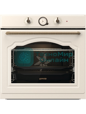 Духовой шкаф электрический Gorenje BOS67372CLI бежевый