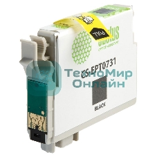 Картридж струйный Cactus CS-EPT0731 черный (11,4 мл) для Epson Stylus С79/C110/СХ3900/CX4900/CX5900/CX7300/CX8300/CX9300