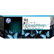 Картридж струйный HP 745 300мл матовый черный Ink Cartridge