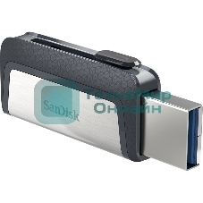 Флешка USB 256Gb SanDisk Ultra Dual, USB 3.0 - USB Type-C