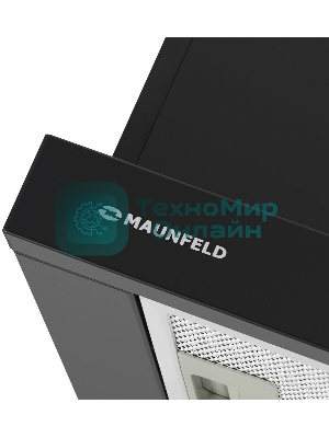 Вытяжка встраиваемая Maunfeld VS Light 50 черный, 50 см, 520 куб. м/ч, 56 дБ