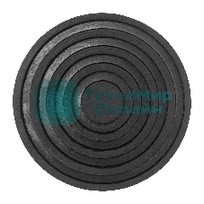 Резиновая опора для подкатного домкрата Matrix универсальная, с увеличенной высотой, Россия