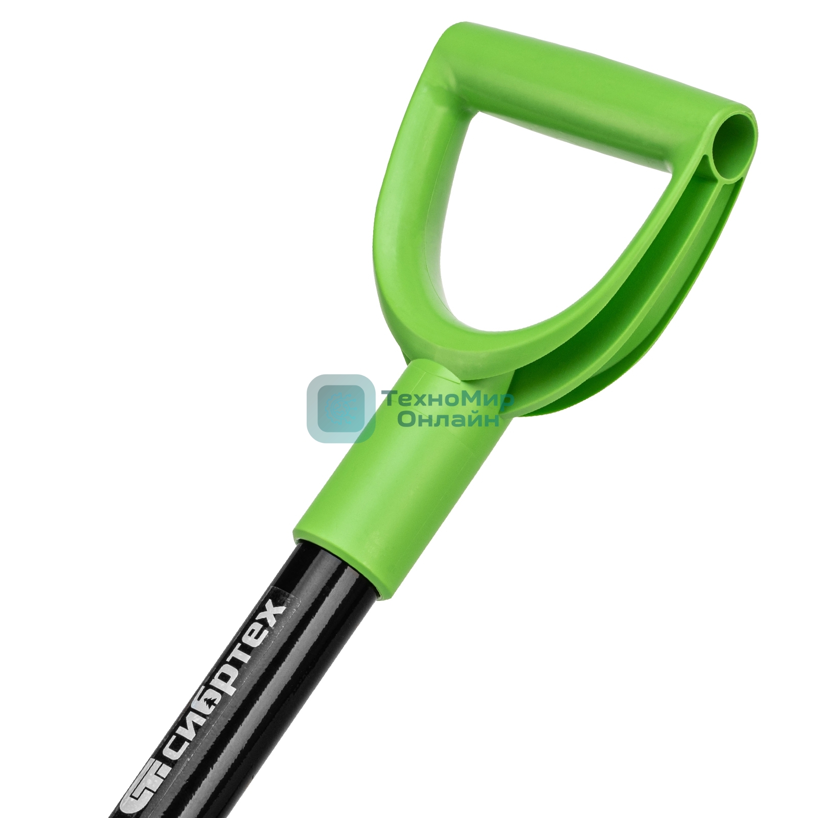 Лопата штыковая Сибртех укороченная, металлический черенок