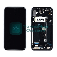 Дисплей для Asus ZenFone 5Z ZS620KL черный с рамкой