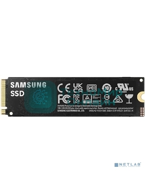 Накопитель SSD Samsung 990 PRO, 2Tb, PCIe 4.0 x4, M.2 2280, NVMe, R/W 7450/6900