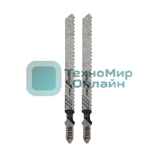 Пилка для электролобзика Kranz 100 мм 10 з/д 4-30 мм T101B (2 шт./уп.) (дерево)