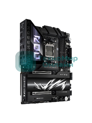 Материнская плата ASUS ROG CROSSHAIR X870E HERO, AM5, AMD X870E, 4xDDR5, 4xSATA, 5xM.2, 2xPCI-E 5.0 x16, 1xHDMI, 2xUSB-C (видео), 2x 5Gb LAN, 6xUSB-A 3.2 Gen 2, 2xUSB-C 3.2 Gen 2, 2xUSB4, 2x3.5 мм, 7.1, ATX