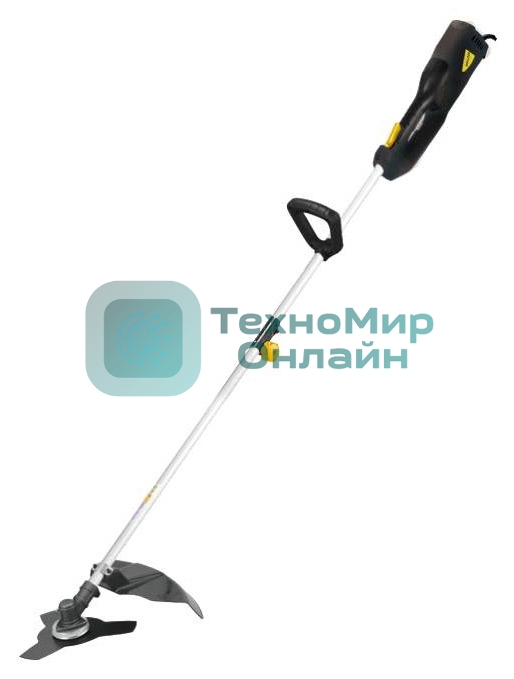 Триммер электрический Huter GET-1500SL 1500Вт реж.эл.:леска/нож