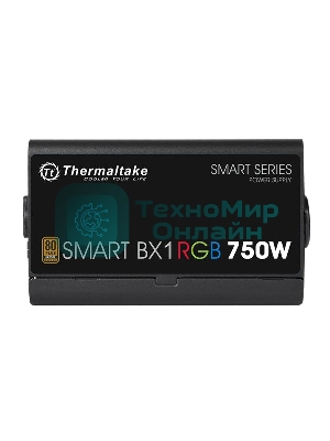 Блок питания Thermaltake Smart PS-SPR-0750NHSABE-1, 750Вт, 80 PLUS Bronze, 120мм, черный