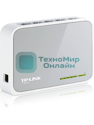 Коммутатор TP-Link SOHO TL-SF1005D Коммутатор 5-port 10/100M mini Desktop Switch, 5 10/100M RJ45 ports, Plastic case