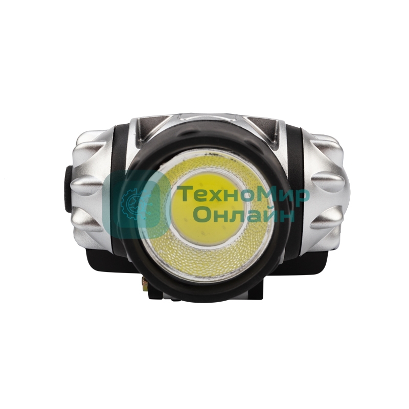 Фонарь налобный Rexant поворотный COB, 3 х AAА, увеличенное время работы, ремень в комплекте