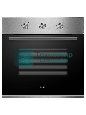 Духовой шкаф встраиваемый полноразмерный Evelux EO 620 X, 60 см, 8 режимов, 65л, нержавеющая сталь