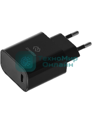 Сетевое зарядное устройство Digma DGW3C 3A PD черный