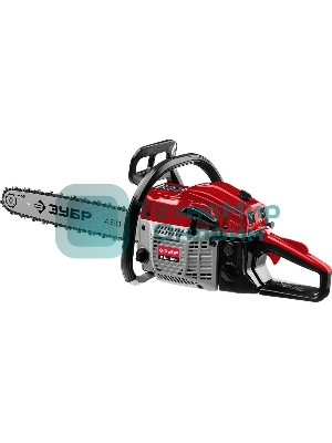 Бензопила Зубр ПБЦ-М52-45, 52 см3, шина 45 см