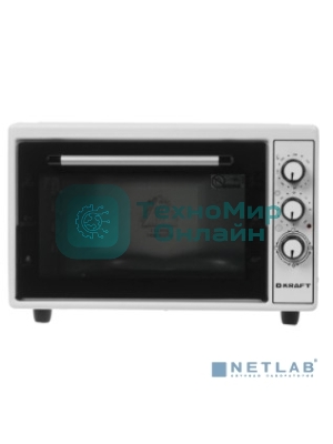 Мини-печь Kraft KF-MO3801W белый, 38 л