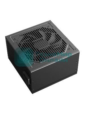 Блок питания PCCOOLER, 750W 80 PLUS белый (ATX, ATX 2.4, Non-modular, 1x24(20+4)pin 550мм, 1xCPU*2 8(4+4)pin 610+150мм, 3xPCIe 8(6+2)pin 510мм, 2xSATA*3+MOLEX4pin*1 450+150+150+150мм, Active, 120x120мм, 140x150x86мм, APFC, OVP, SCP, OPP (140-160%, 2ms delay))