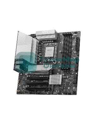 Материнская плата MSI PRO B860M-A WIFI, LGA 1851, Intel B860, 4xDDR5, 4xSATA, 3xM.2, 1xPCIe 5.0 x16, 1xPCIe 4.0 x16, 1xPCIe 4.0 x16, 1xHDMI, 1xDP, 1xUSB-C, 1x 5Gb LAN, 4xUSB-A 3.2 Gen 2, 2xUSB-A 2.0, 7.1, 1x3.5 мм, 1xUSB 3.2 Gen 2 Type-C, Wi-Fi 6, mATX