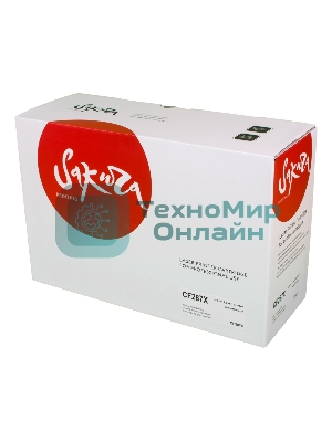 Картридж лазерный Sakura CF287X для HP LJ M506dn, M506x, M527c,M527dn, M527, M501n черный, 18 000 к.