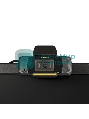 Веб-камера ExeGate GoldenEye C270 HD 1280x720, 30 кадр/с, USB Type-A, микрофон (шумоподавление), универсальное крепление