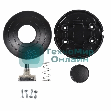 Выключатель кнопочный Rexant 250V 2А ON-OFF (напольная - для лампы)