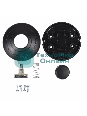 Выключатель кнопочный Rexant 250V 2А ON-OFF (напольная - для лампы)