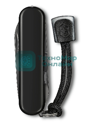 Нож перочинный Victorinox Signature Lite Onyx Black (0.6226.31P) 58мм 8 функций черный подар.коробка