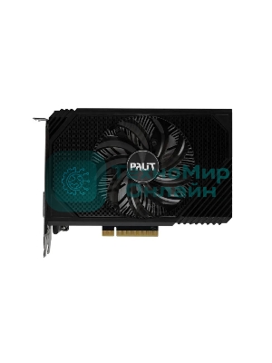Видеокарта Palit RTX 3050 STORMX OC 6Gb NVIDIA GeForce RTX 3050 6Gb PCI-E 4.0 96bit GDDR6 1042/14000 DVIx1 HDMIx1 DPx1 HDCP Ret