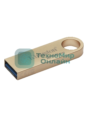 Флешка USB Kingston DataTraveler SE9 G3 (DTSE9G3/256Gb), 256Gb, USB 3.2 Gen 1, R/W 220/100, золотистый