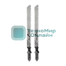 Пилка для электролобзика Kranz 100 мм 10 з/д 4-30 мм обр. зуб. T101BR (2 шт./уп.) (дерево)