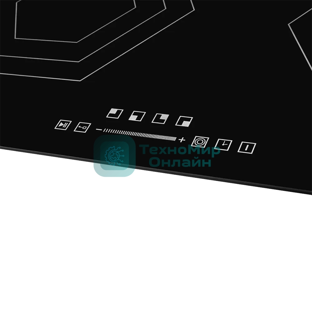 Встраиваемые электрические панели Monsher MHE 6019 Независимая стеклокерамическая варочная поверхность,Ширина 60 см, 4 зоны ускоренного нагрева,Электронное сенсорное управление,5 цифровых дисплеев, 9 уровней мощности, 1 двойная зона нагрева, 1 овальная зона нагрева, таймер, индикаторы остаточного тепла