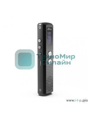 Диктофон RITMIX RR-120 4GB черный