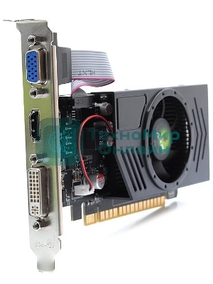 Видеокарта AFOX Geforce GT730 1Gb DDR3 128Bit DVI HDMI VGA LP Single Fan