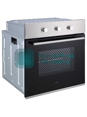 Духовой шкаф встраиваемый полноразмерный Evelux EO 620 X, 60 см, 8 режимов, 65л, нержавеющая сталь