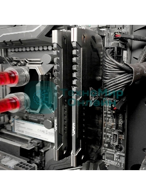 Оперативная память Patriot Viper Steel, DDR4, 64GB (2x32GB), 3600MHz, CL18, DIMM, радиатор, черный