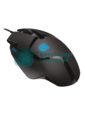 Мышь проводная Logitech G402 Hyperion Fury, черный, 4000 dpi, USB, кнопки - 8