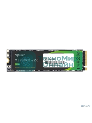 Накопитель SSD Apacer 1Tb, M.2 2280 AS2280P4X, PCIe 3.0 x4, NVMe, R/W 2100/1700
