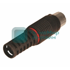 Разъем PROconnect гнездо TV без пайки черный