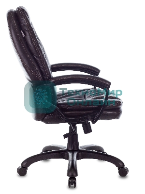 Кресло Бюрократ CH-868N NE-15 темно-коричневый, экокожа