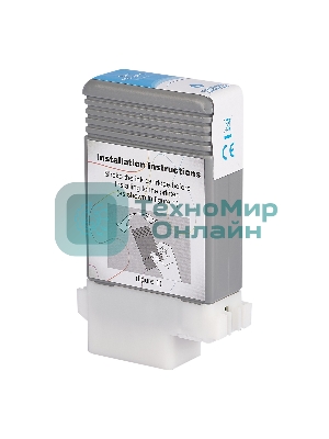 Картридж струйный Sakura 6706B001 (PFI-107 C) для Canon, голубой, 130 мл.