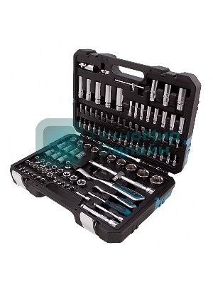 Набор инструментов Gross 109 предметов, 120 зубьев, CrV 1/4, 1/2