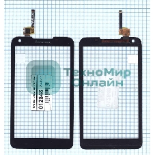 Сенсорное стекло (тачскрин) для Lenovo S880 черное