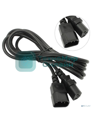 Кабель монитор-компьютер (UPS->уст-во) ExeGate Special EC-3S (С13->С14) 3x0.75, CCA, 3м