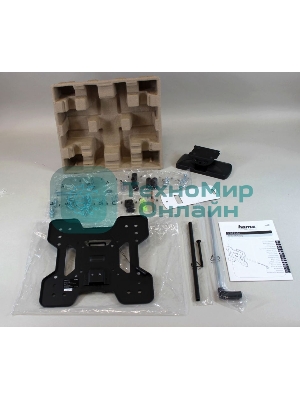 Кронштейн для телевизора Hama TILT TV Premium черный, 19