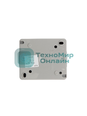 Переключатель проходной Kranz INDUSTRIAL открытой установки, IP54 серый