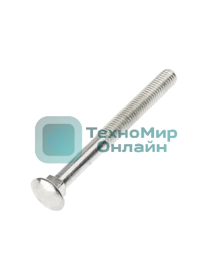 Болт мебельный Kranz DIN 603, 8х80, упаковка поставщика (20 кг./620 шт.)