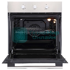 Духовой шкаф встраиваемый полноразмерный Evelux EO 620 X, 60 см, 8 режимов, 65л, нержавеющая сталь