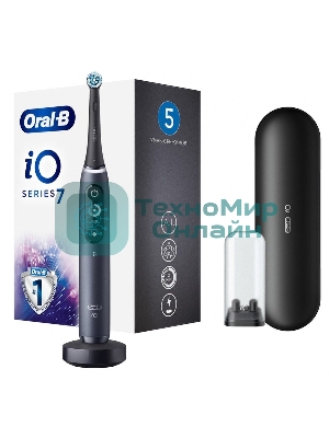 Электрическая зубная щетка Oral-B iO Series 7 Onyx черный