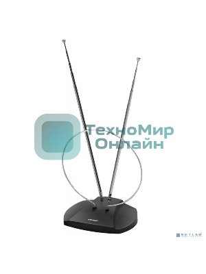 Антенна телевизионная Hyundai H-TAI120 3дБ пассивная черный