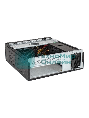 Компьютерный корпус Desktop ExeGate FL-102-TPS450 (mini-ITX, БП TPS450 с вент. 8см, 2*USB + 1*USB 3.0, аудио, черный)