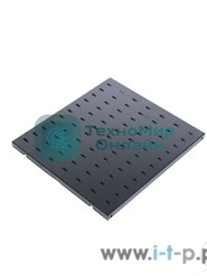 Полка ЦМО перфорированная, глубина 390 мм, черный (СВ-39-9005)